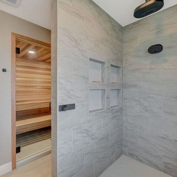 Enterprise Rustic Farmhouse Master Bathroom