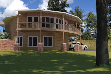 3D Model Round House in Central NC