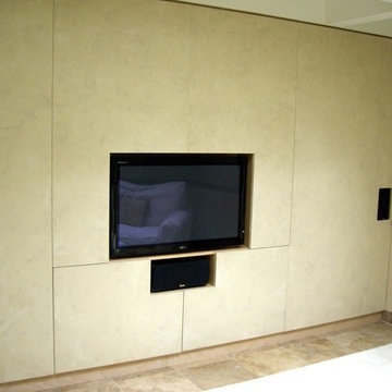 Hand Crafted Home Theater and Media Cabinetry