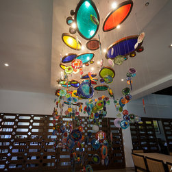 TRIDENTE RESTAURANT HANGING SCULPTURE - Products