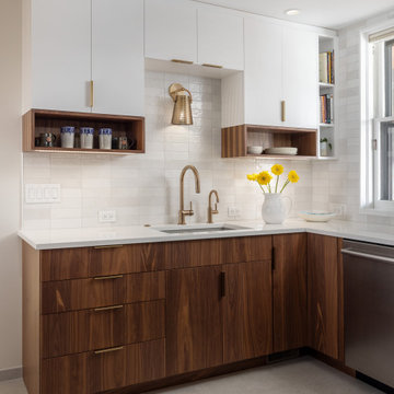Kerrytown Historic Condominium Kitchen and Bathroom Remodel