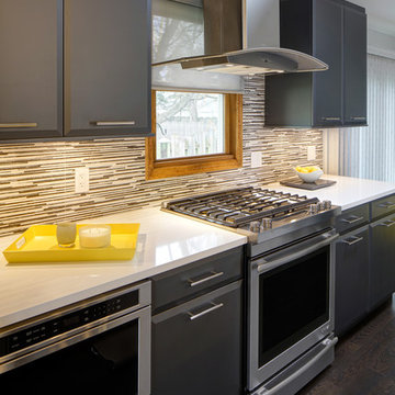 Open Contemporary Kitchen Remodel