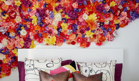 Blütenrausch: Im Frühling blühen sogar Wände