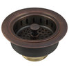 MR Direct 903 Single Bowl Copper Sink, Copper Strainer