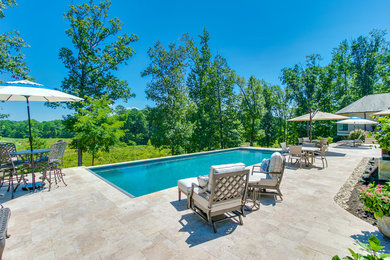 Pool - mediterranean pool idea in Richmond
