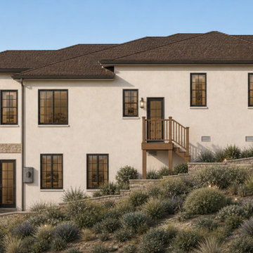 Slope-Side Architectural Elevation