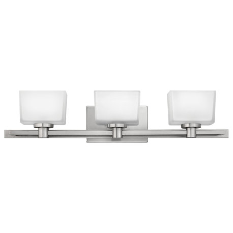 Hinkley Lighting H5023 Taylor 3 Light 27.5"W Bathroom Vanity - Brushed Nickel