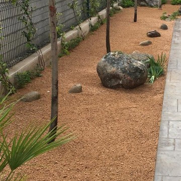 Jardín de piedras