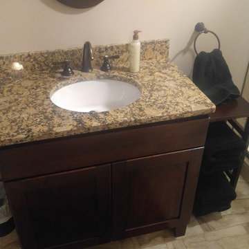 Guest Bathroom Remodel -- Spyglass Hill Center Valley, PA