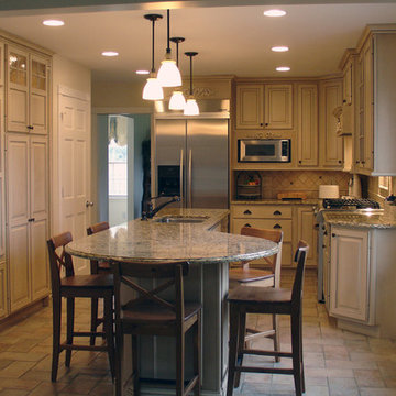 Distressed Kitchen - Perspective