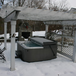 Hot Spring Spas Snow Photos - Hot Tubs