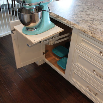 Glamorous White Kitchen Remodel
