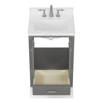 Caroline Avenue 24'' Grey Bathroom Vanity