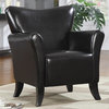 Coaster Contemporary Vinyl Upholstered Chair