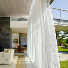 Voile curtains