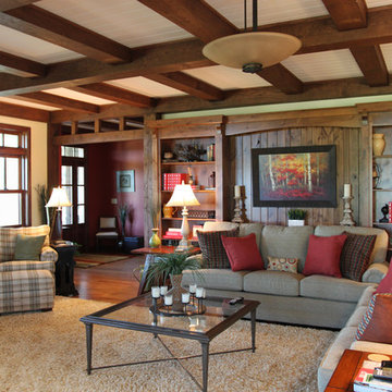 Hybrid Timber Frame Home in Middle Tennessee