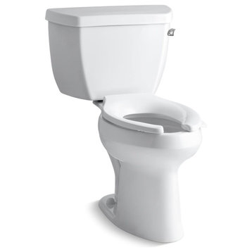 Kohler Highline, Classic Comfort Height, 2-Piece Elongated Toilet, White