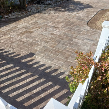 Unilock TREO Pavers Patio & Walkway Installation