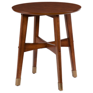 Holmes Round Midcentury Modern End Table