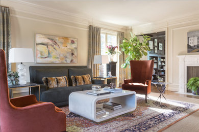 Inspiration for a transitional home design remodel in San Francisco