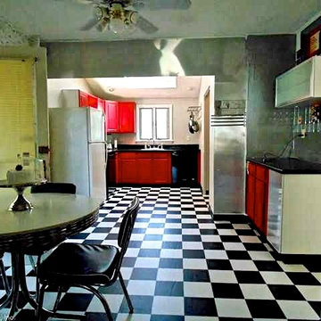 Spacious kitchen