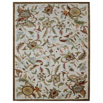 Brown Traditions Paradise Rug, 8'x11'