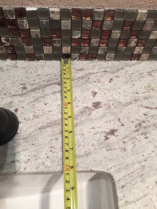 Granite countertops installed with too much overhang