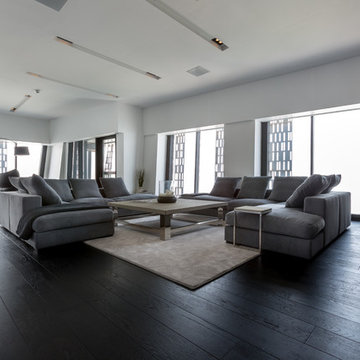 Kährs Oak Nouveau Charcoal | Dubai Marina Cayan Tower
