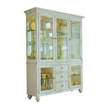 Beach-style china closets