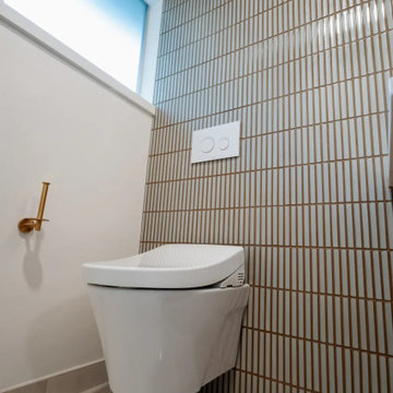 Wall-Hung Smart Toilet on an In-Wall Carrier - Kirkland