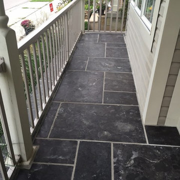 Square Cut Flagstone Porch