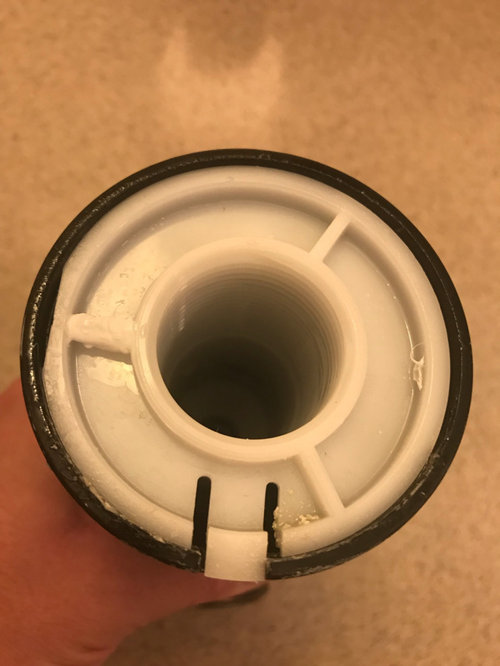 Need help replacing diverter in Delta shower spout