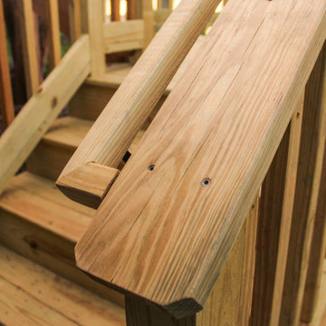 Pressure Treated Wood Deck Resurface in Duluth, GA