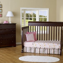 DaVinci Kalani 4-in-1 Convertible Crib with Toddler Rail, Espresso