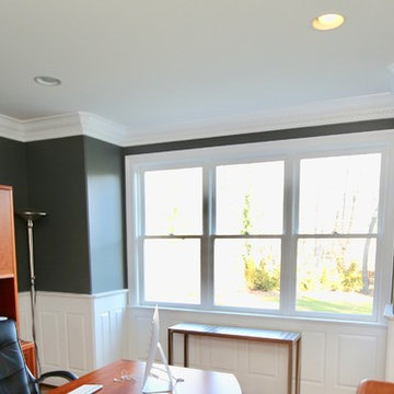 Window Treatments and Kitchen Banquette