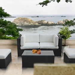 Aegean 4PC Sofa Set - Patio Furniture And Outdoor Furniture