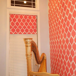 Custom Window Treatments - Roman Shades