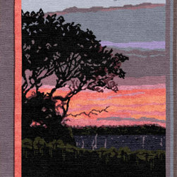 Eastern Point Sunset - Rugs