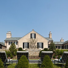 stucco and stone homes