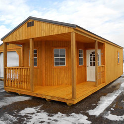 Deluxe Portable Cabin - Outdoor Structures