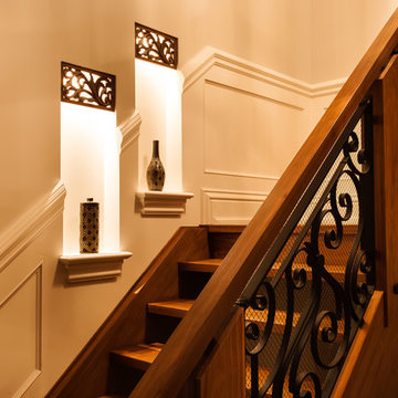 Transitional Home with Custom Accents