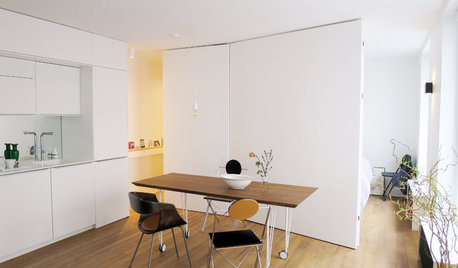 Vorher-Nachher: Ein Kosmetiksalon wird zum flexiblen Wohn-/Arbeitsraum