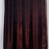 Standard-Sized Polyester Fabric Shower Curtain Liner in Brown