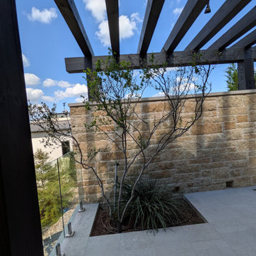 Trellis Addition and Bathroom Remodel in Barton Creek Amarra, Austin, Texas