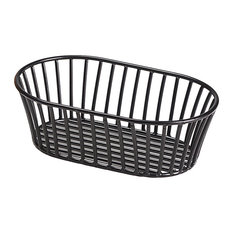 8.5"x5.5" Short Oval Tuscan Basket, 3" Tall