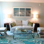 Ocean Living Room - Beach Style - Living Room - Portland Maine - by