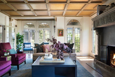 Living room - eclectic living room idea in San Francisco