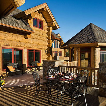 Luxury Log Home