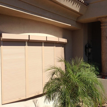 Residential Motorized Rolling Security Shutters