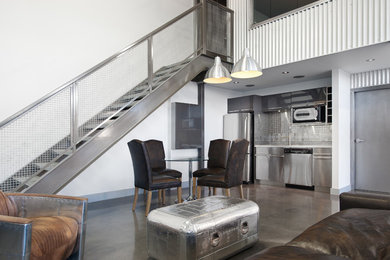 Inspiration for a contemporary shed remodel in Vancouver